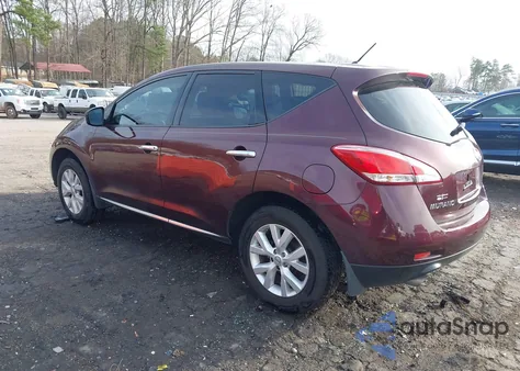2013 Nissan Murano S из США, поврежденный, VIN JN8AZ1MU0DW201577